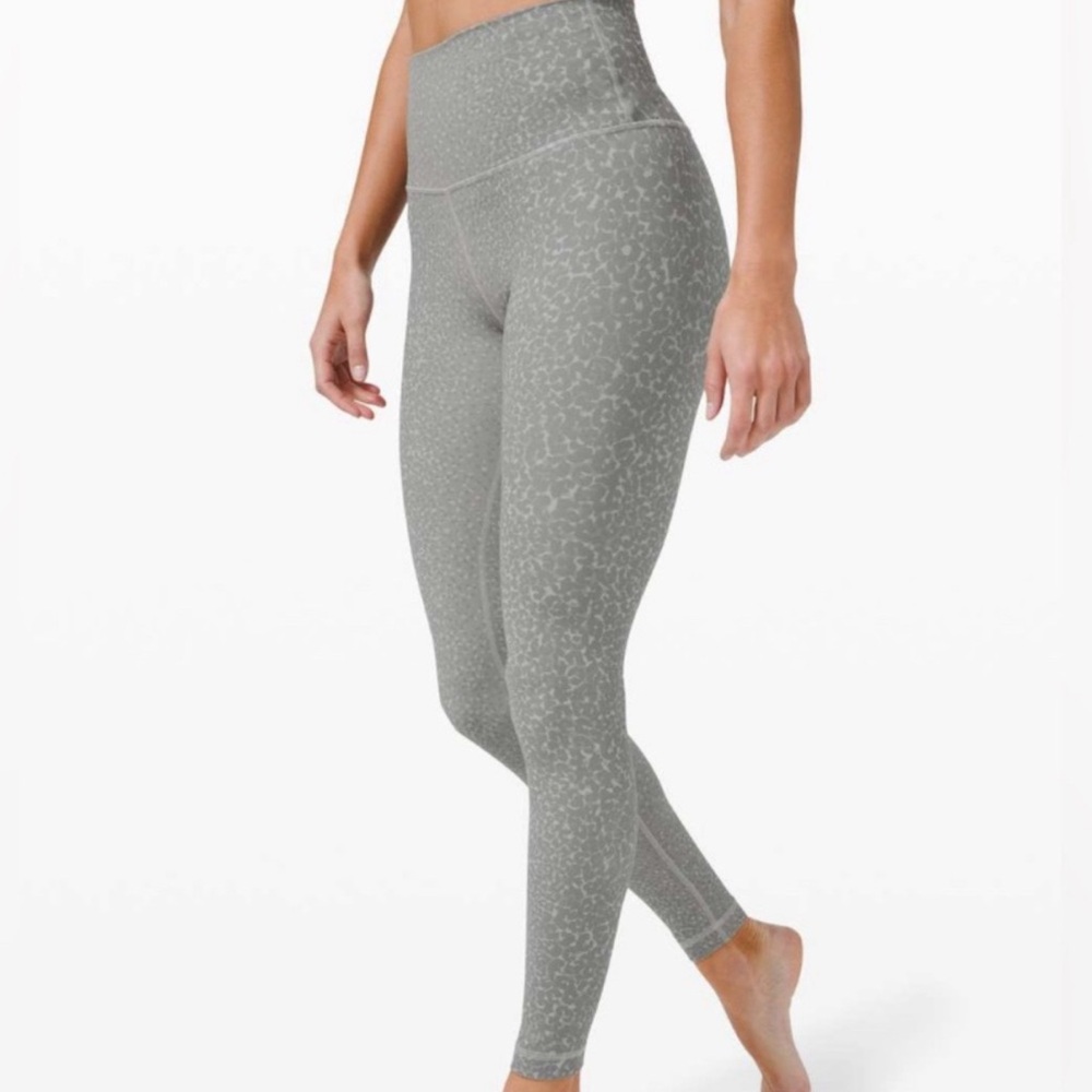 Lululemon High Rise Align Legging Engineer Print 28”